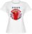 Morgan Team Party T-Shirt – Rood – Wit – M