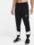 Nike Sportswear Dry-Fit Fleece Pant Black White Maat M