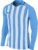 Nike Striped Division III Voetbalshirt Lange Mouw Kinderen – Hemelsblauw / Wit | Maat: 152