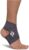 Nivia Compression Foot and Ankle Support Brace (Dark Grey) | Material: Neoprene | Statchable | Pain Relief | Versatile Fit | Ideal for Gym, Sports, Exercise, Training, Cycling