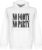 No Footy No Party Hoodie – Wit – L