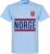 Noorwegen Team T-Shirt – Lichtblauw – M