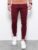 Ombre – heren joggingbroek bordeaux-rood – P867