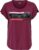 Only Play Audrey fitnessshirt dames bordeaux rood/print