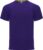 Paars sportshirt unisex ‘Monaco’ merk Roly maat L