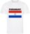 Paraguay – T-shirt Wit – Voetbalshirt – Maat: 146/152 (L) – 11-12 jaar – Landen shirts