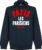 Paris Saint Germain Established Hooded Sweater – Navy – M