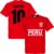 Peru Farfan 10 Team T-Shirt – Rood – XS