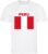 Peru – T-shirt Wit – Voetbalshirt – Maat: 122/128 (S) – 7 – 8 jaar – Landen shirts