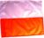 Piri Sport Cornervlag 30 Mm 46 X 40 Cm Oranje/wit