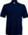 Polo Heren, 65% polyester / 35% katoen, kleur Navy blauw, maat L