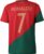 Portugal Voetbalshirt Ronaldo – Ronaldo Shirt Thuis – Voetbalshirts Kinderen – Jongens en Meisjes – Sportshirts – Volwassenen – Maat 128 – Rood