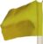 Precision – Cornervlag Pro – Geel – 43 X 38 centimeter – Polyester