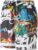 PUMA SELECT Graffiti Korte Broek – Heren – Puma Black / Multi Print – XXL