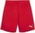 PUMA teamGOAL Shorts Jr Unisex Sportbroek – Puma Rood-Puma Wit – Maat 164