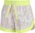 PUMA The First Mile Woven Short Dames Sportbroek – Sunny Lime-Camo Prt – Maat L