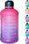 Quality Needz – Bidon – 2 Liter – Drinkfles Met Rietje – Stevig & Handig Handvat – Sportfles – Waterfles Met Tijdmarkeringen – Waterfles – Water Bottle – Waterfles Met Rietje