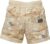 Quapi baby jongens korte joggingbroek Giver Dark Sand Splatter