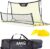 Raku Sports Tchouk Voetbal Rebounder Voetbaldoel – Accessoires & Spullen voor Training – Voetbalgoal met Pionnen – Trainingsmateriaal – Stuitbaltrainer – Rebounder