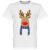 Reindeer Supporter T-Shirt – Paars/Lichtblauw – XXXXL