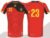 Rode Duivels – Vintage Official Match Shirt 2012 – kinderen – rood – 10 jaar