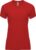 Rood dames sportshirt korte mouwen Bahrain merk Roly maat XXL