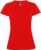 Rood dames sportshirt korte mouwen MonteCarlo merk Roly maat XXL