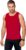 Rood sport singlet voor heren L (40/52)