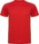 Rood unisex sportshirt korte mouwen MonteCarlo merk Roly maat XXL