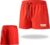 RSB Sports – Short Sportbroek Heren – Korte broek – Rood – Maat M