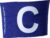 Rucanor Captainband IV blauw