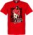 Ryan Giggs Legend T-Shirt – Rood – L