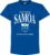 Samoa Rugby T-Shirt – Blauw – L