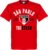 Sao Paulo Established T-Shirt – Rood – XXXL