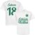 Saudi-Arabië Salem 18 Team T-shirt – Wit – XS