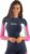 Seac RAA Long Evo rashguard met lange mouwen voor dames – UV zwem en snorkeltop – Roze/blauw/wit – XS