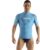 Seac RAA Short Evo rashguard met korte mouwen voor heren – UV zwem en snorkeltop – Lichtblauw – M