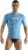 Seac RAA Short Evo rashguard met korte mouwen voor heren – UV zwem en snorkeltop – Lichtblauw – L