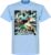 Sergio Aguero Comic T-Shirt – Lichtblauw – XS