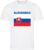 Slovakije – Slovakia – Slovensko – T-shirt Wit – Voetbalshirt – Maat: 146/152 (L) – 11-12 jaar – Landen shirts