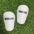 Sockx – Mini Scheenbeschermers voetbal – One Size – 8cmx4cm – Mini Shinpads – Scheenbeschermers – Wit