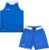 Spalding Double Face Reversible Basketbalset Kinderen – Royal / Wit | Maat: 152