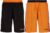 Spalding Essential 2.0 Reversible Short Heren – Zwart / Oranje | Maat: XL