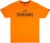 Spalding Essential Logo T-Shirt Heren – Oranje | Maat: XXL