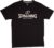 Spalding Essential Logo T-Shirt Heren – Zwart | Maat: S