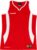 Spalding Jam Basketbalshirt Dames – Rood / Wit | Maat: XL