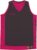 Spalding Reversible Shirt Heren – Fuchsia / Zwart | Maat: XL