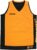 Spalding Reversible Shirt Kinderen – Oranje / Zwart | Maat: 152