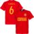 Spanje Iniesta Team T-Shirt – XL
