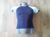 Spinning/fitness shirt k/m – Jack – mt S – navy/azzurro